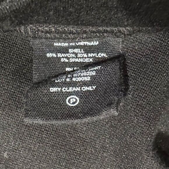 Theory Black Leggings Women’s Medium - Picture 3 of 5